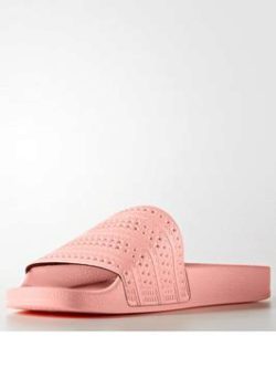 Adidas Originals Adilette Slider Sandals - Coral